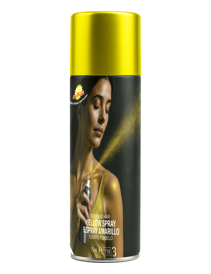Žuto sjajni sprej za tijelo 75 ml