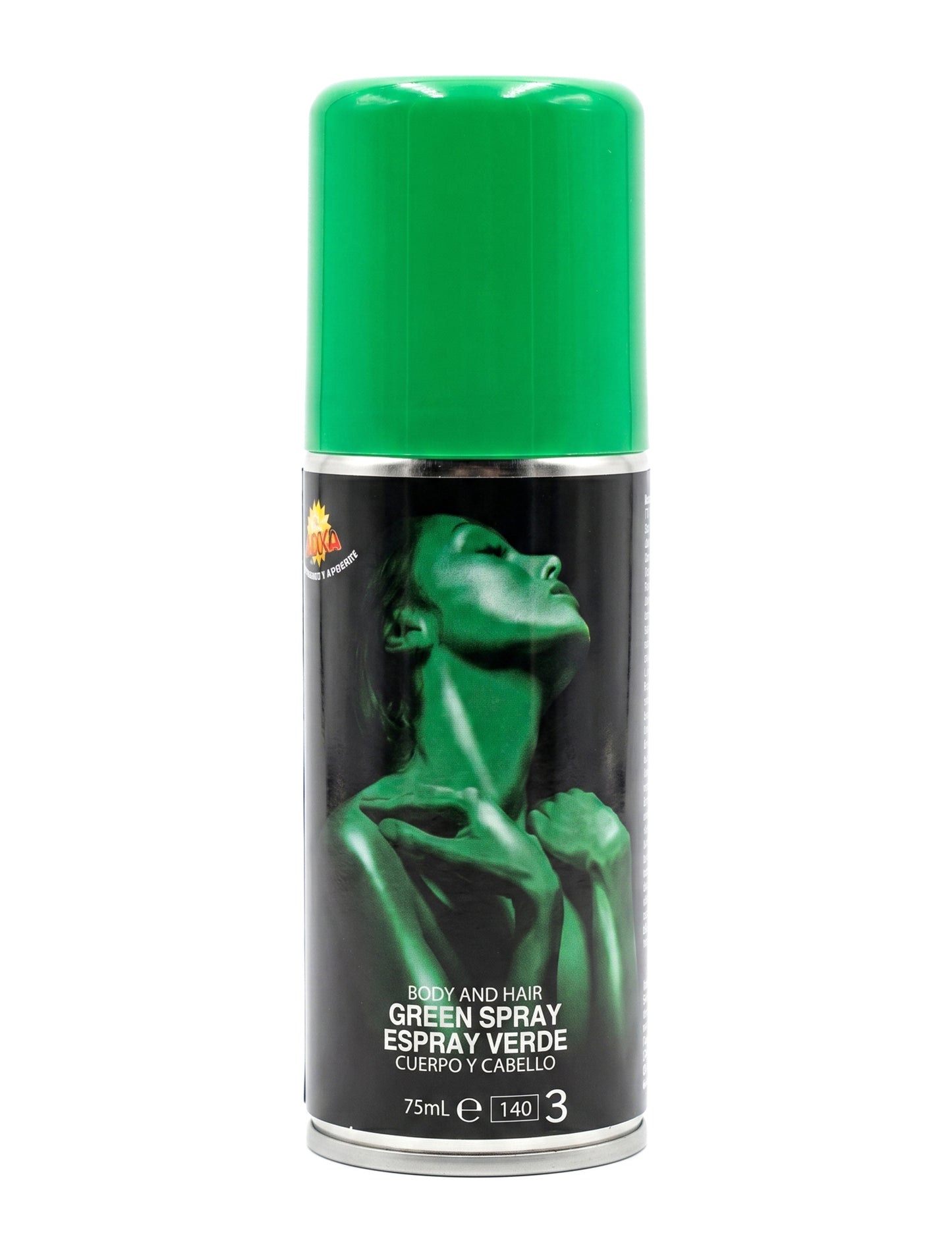 Glitter karoserijski sprej zeleno 75 ml