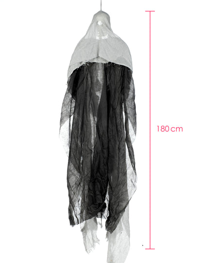 Halloween sivi viseći kostur 180 cm