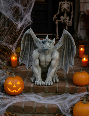 Kip gargojla od magnezijevog oksida, 54 cm