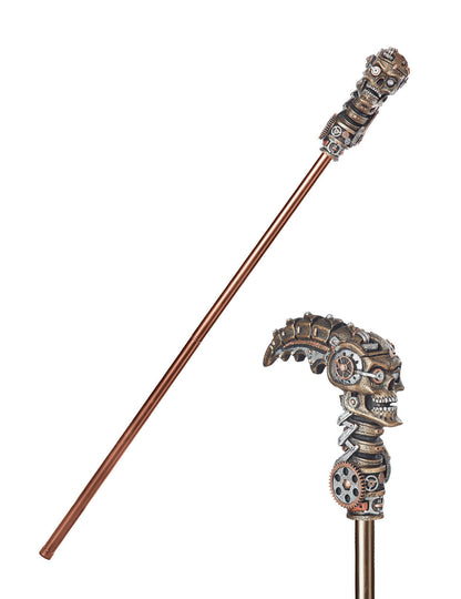 Mise en situation de la canne Steampunk