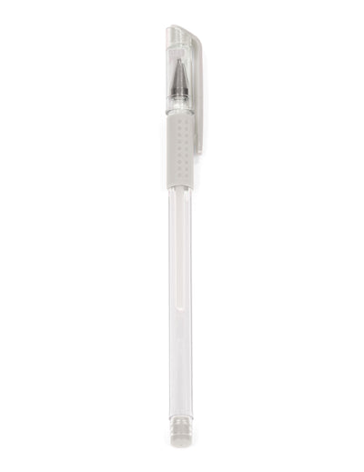 Stylo gel blanc à encre opaque blanc transparent
