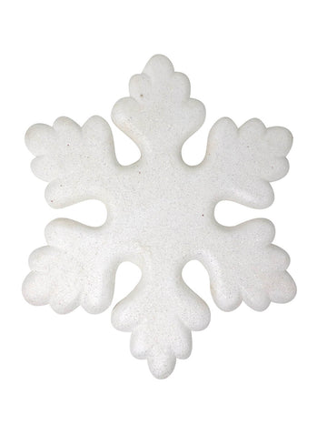 Viseći sjajni snježni pahulja 38 cm 