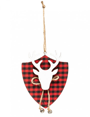 Viseća svjetiljka s tartanskom glavom soba 14 cm za jelku