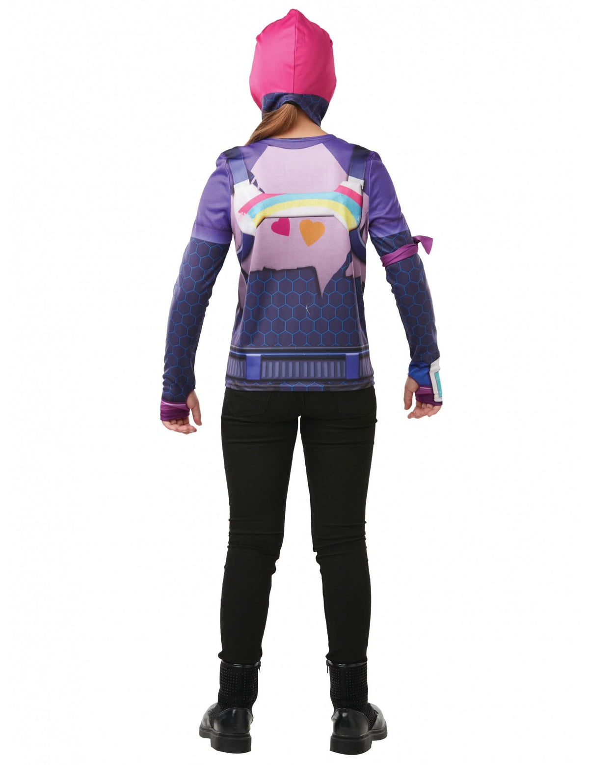 Pogled straga na majice i kapu Brite Bomber Fortnite