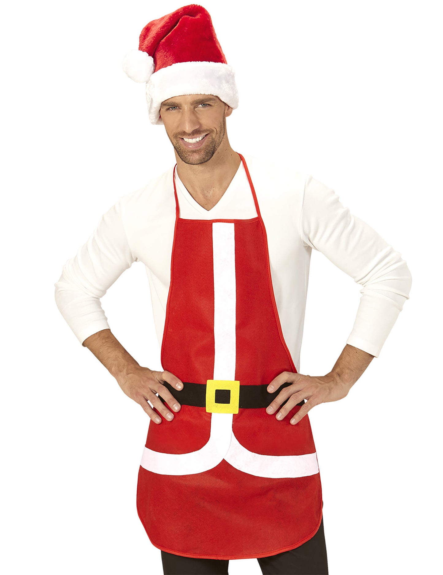 Crvena pregača 75 x 54 cm Božić