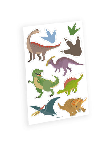 Privremene tetovaže velikih dinosaura, list od 9 komada