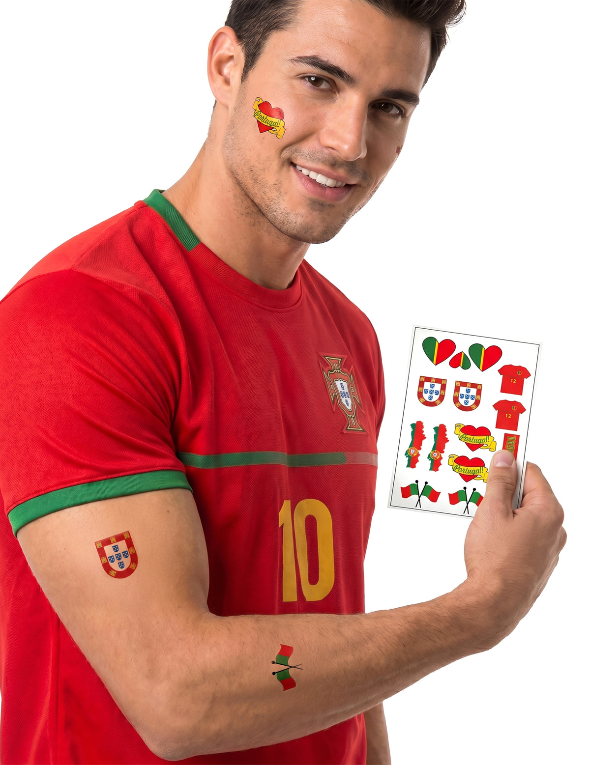 Privremene tetovaže podržavaju Portugal