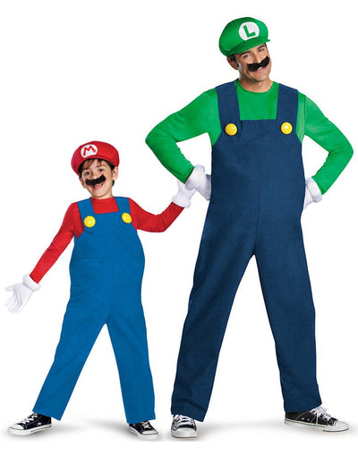 Kostim za par Luigi™ i Mario™ otac i sin