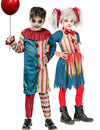 Šareni dječji parni kostim klaun za Halloween