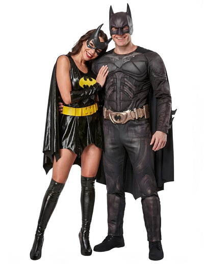 Déguisement de couple Batman™ et Batgirl™ classique