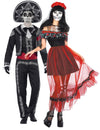 Kostim para meksičkog kostura Dia de los muertos za odrasle za Noć vještica