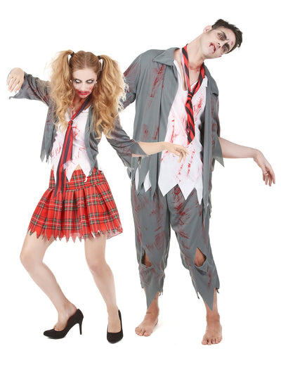 Usklađeni kostimi za par Zombie za Halloween