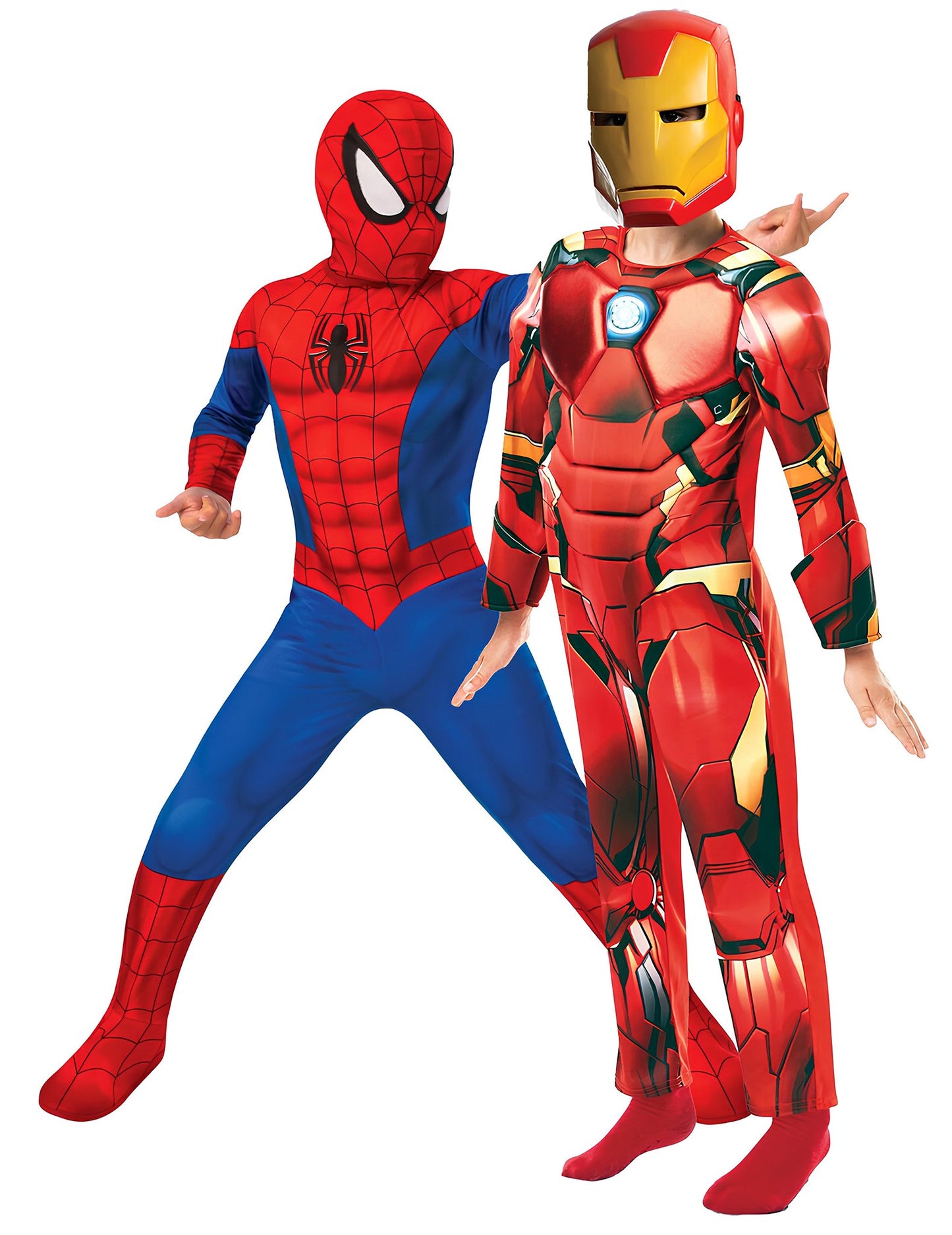 Dječji kostim za par Spiderman™ i Iron Man™