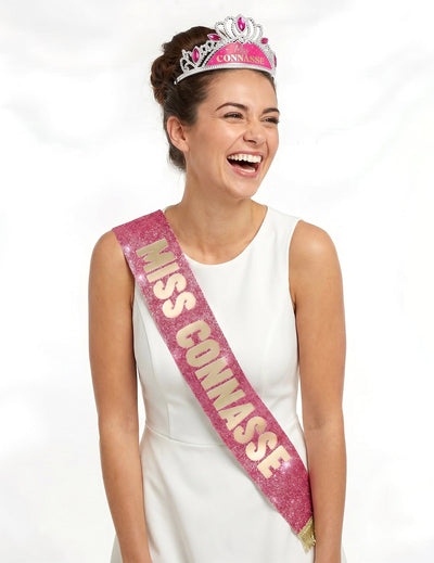 Set dodataka Miss Connasse: šal i dijadema