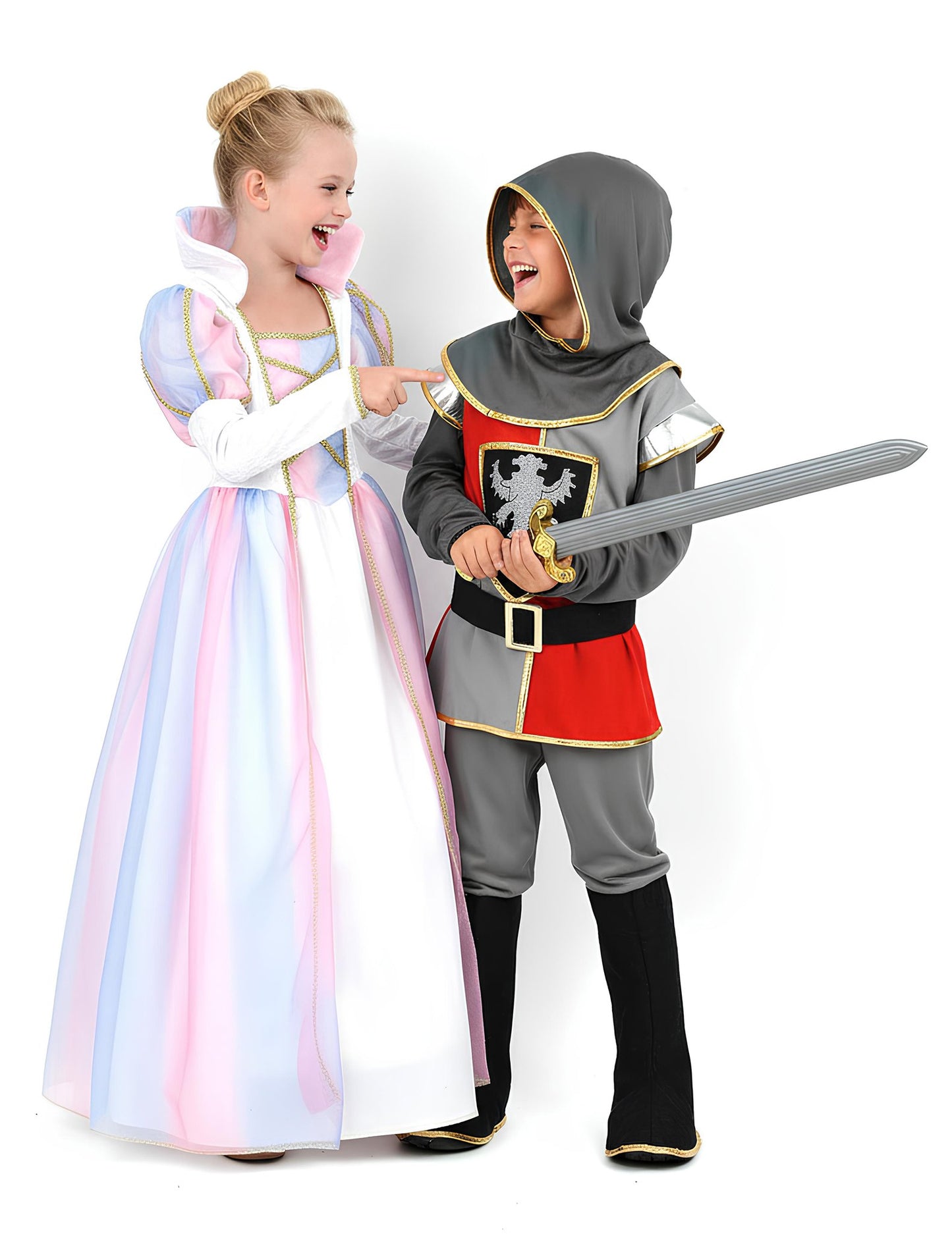 Dječji kostim viteza i princeze