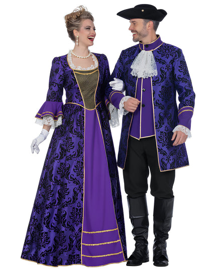 Kostim za odrasle baroknog para markiza