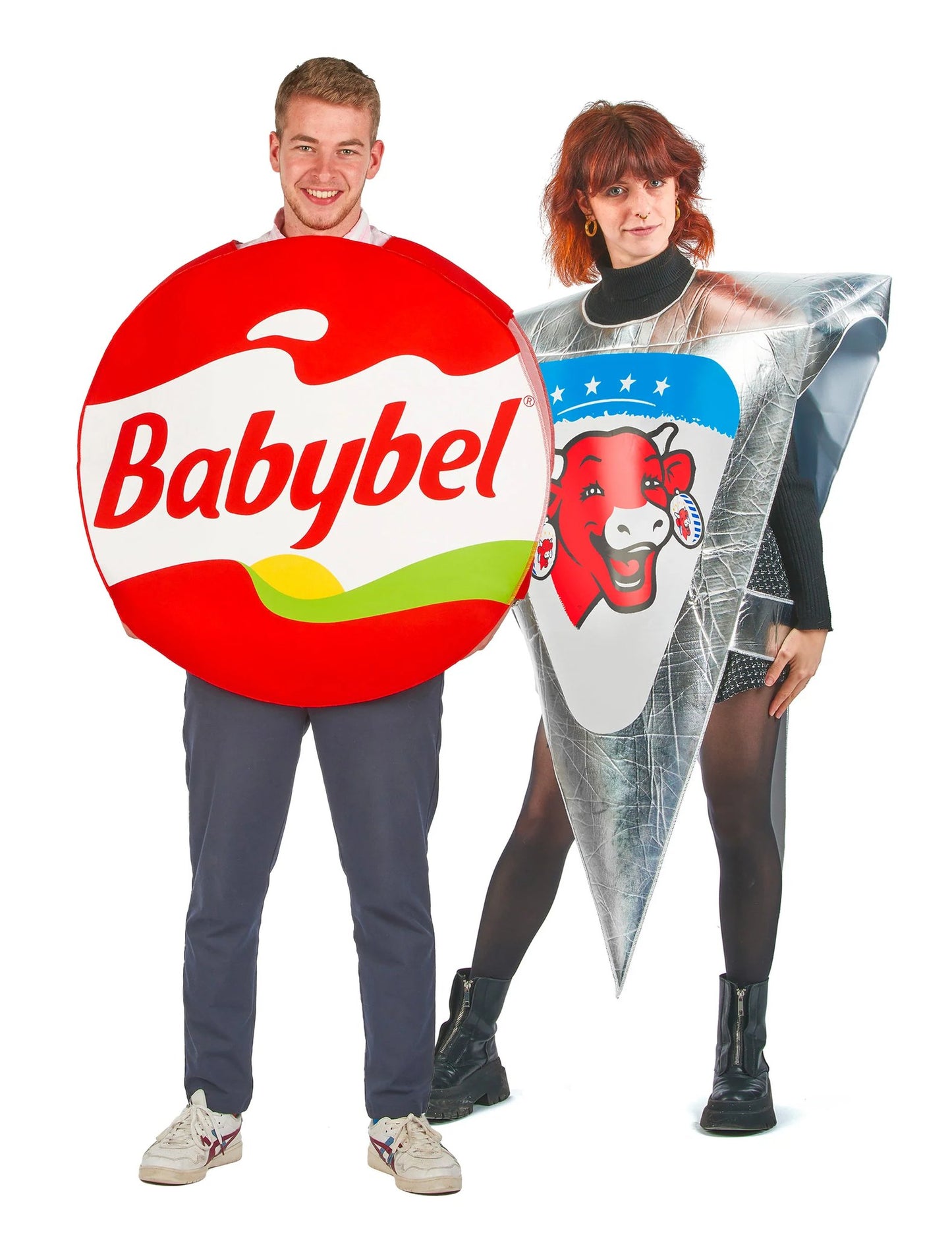 Kostim za par: La Vache qui rit™ i Babybel™ za odrasle