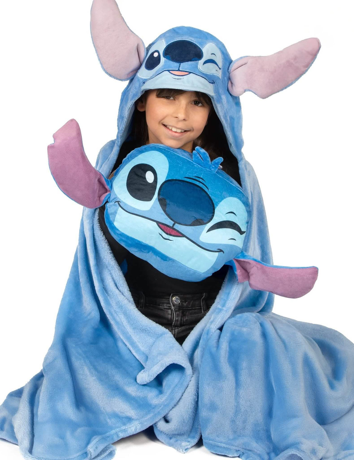Set za deku od flisa i jastuk Stitch™