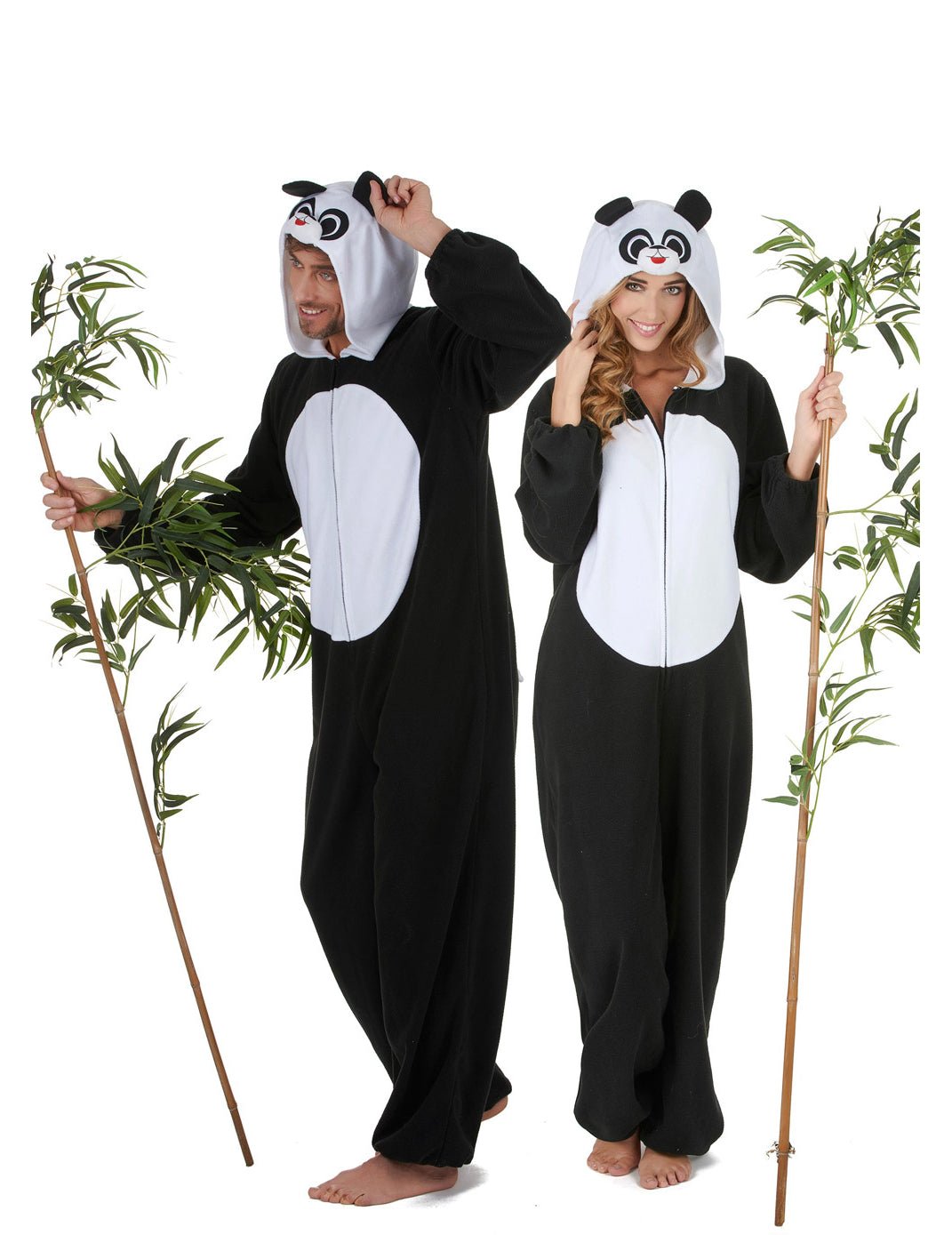 kostim za par odraslih panda