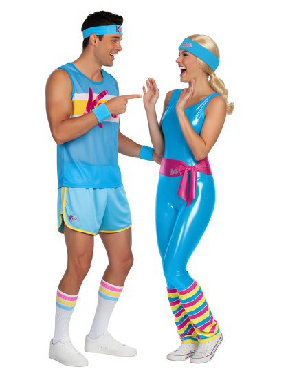Kostim za aerobik za odrasle Barbie™ i Ken™