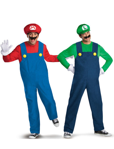 Déguisement de couple Mario™ et Luigi™ adulte