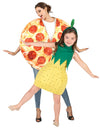 Kostim za par pizza i ananas, roditelj i dijete