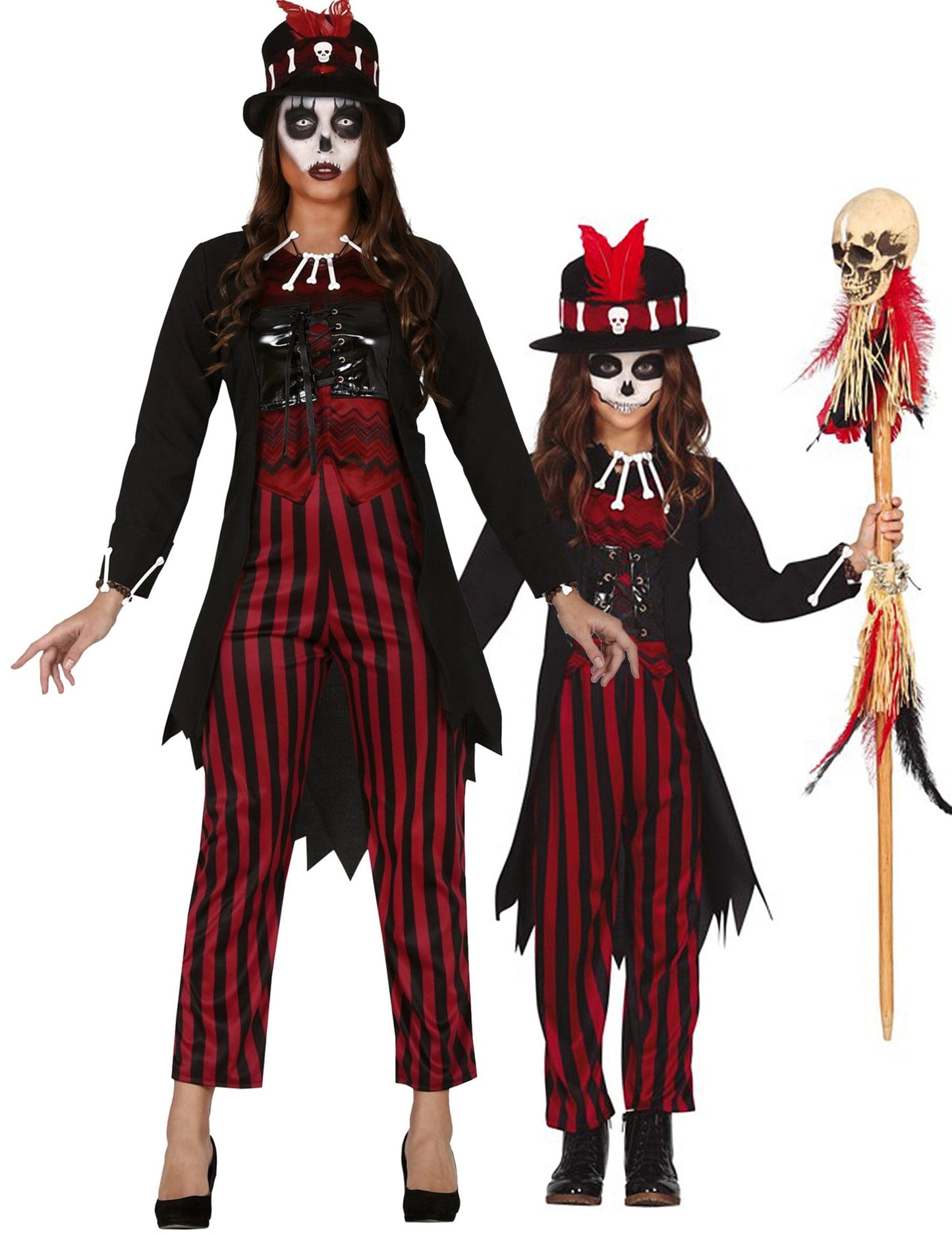 Kostim za par majka-kći Voodoo Halloween