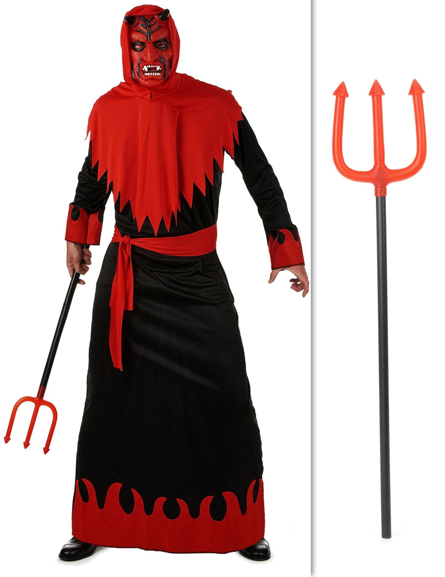 Komplet kostima vrag s vilama za Halloween