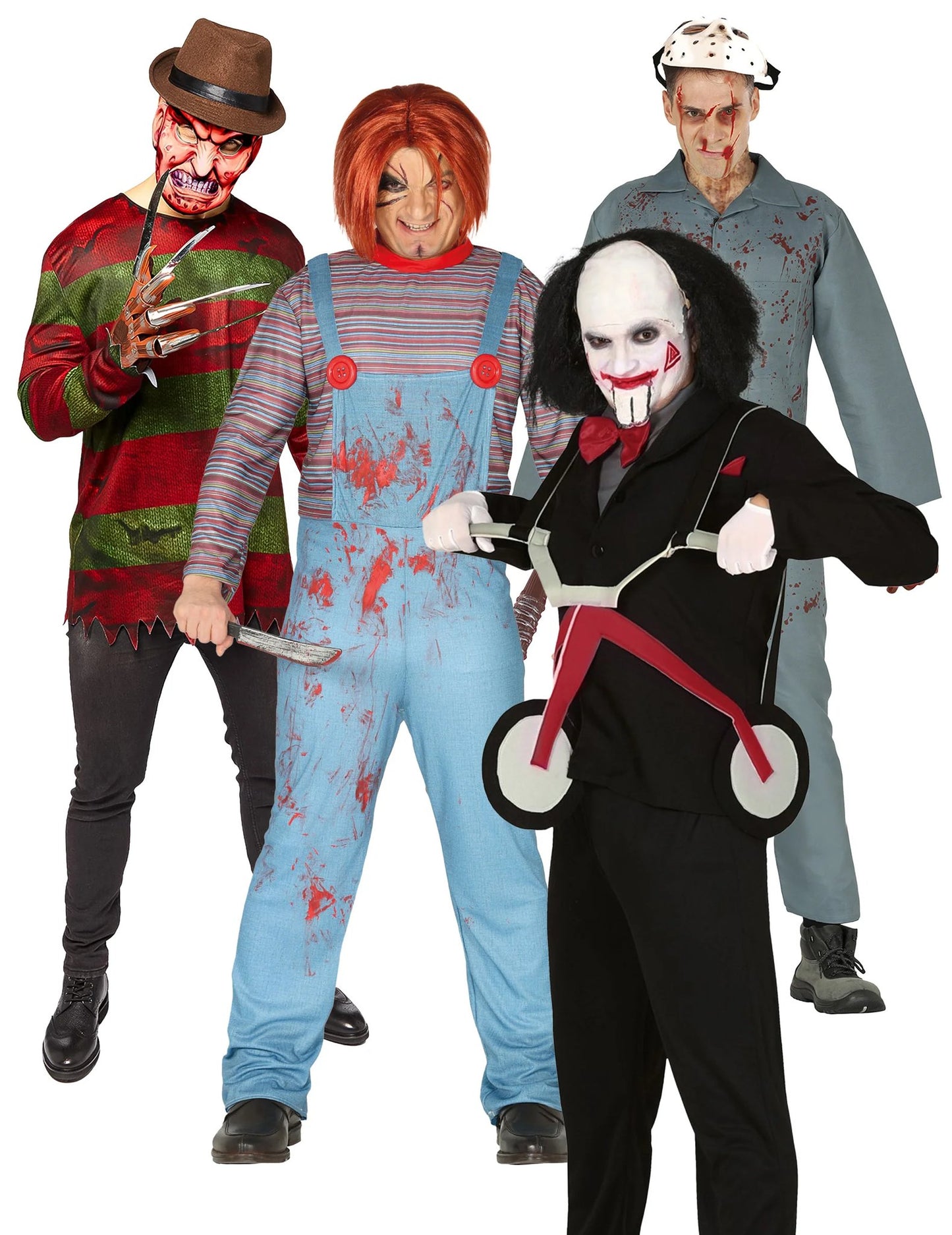 Grupni kostim serijskih ubojica za odrasle za Halloween