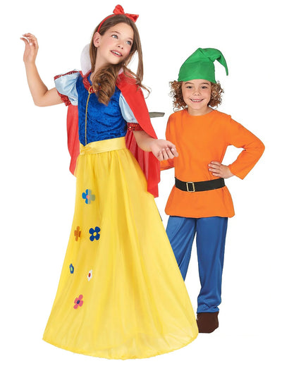 Kostim para princeze i patuljka za djecu