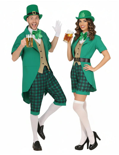 Kostim za par Mr & Mrs Saint Patrick za odrasle