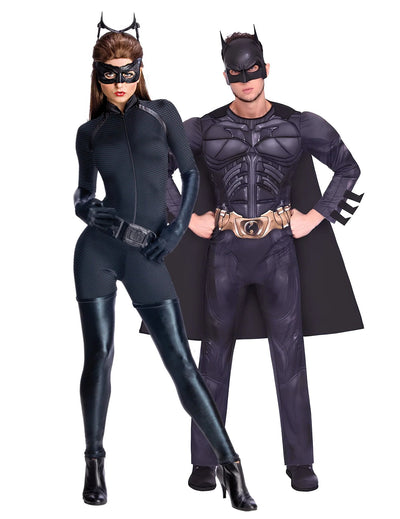 Déguisement de couple Batman™ et Catwoman™ adulte