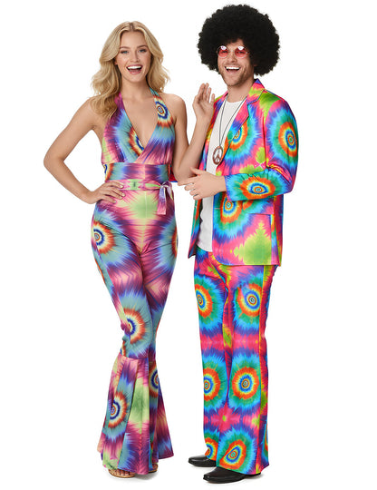 Kostim za odrasle psihodelični hipi par