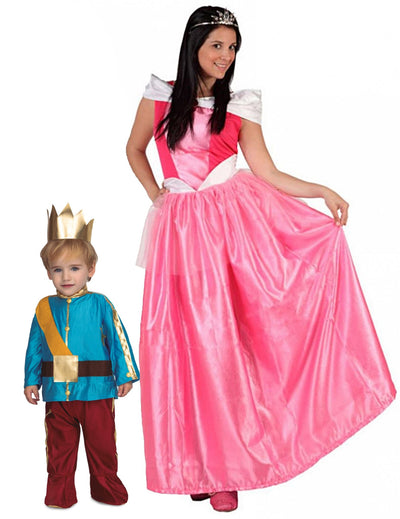 Kostim za par: princeza i njezin princ, majka i sin