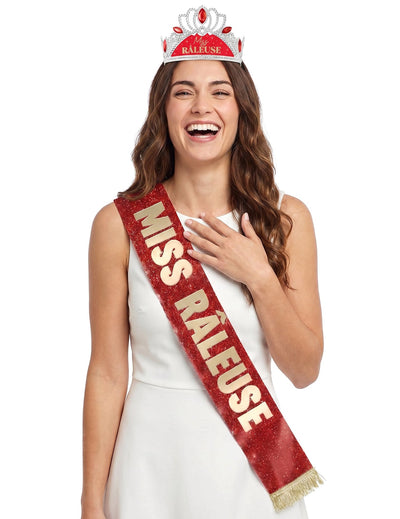 Set dodataka miss mrzovolja: šal i dijademа