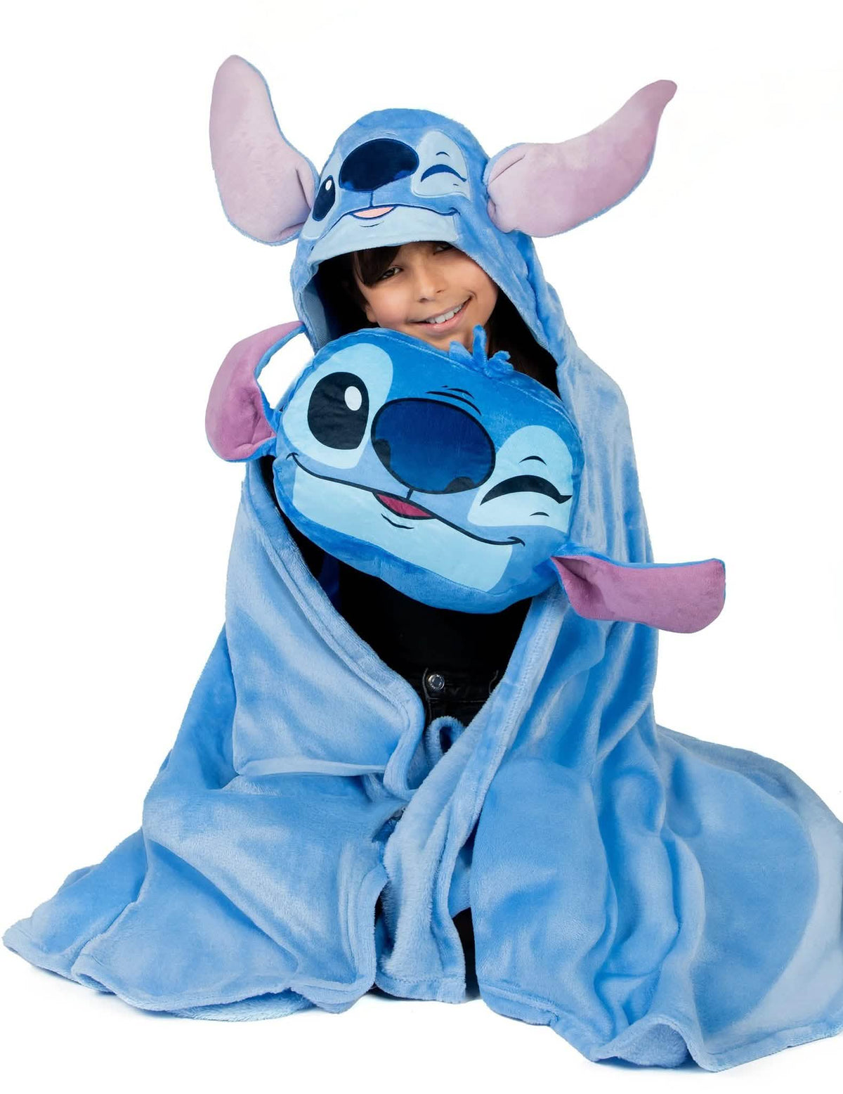 Set za deku od flisa i jastuk Stitch™