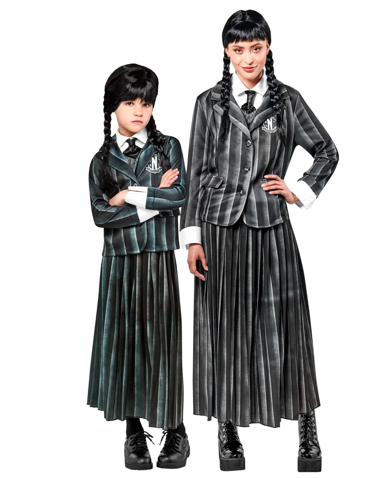 kostim za par školska uniforma Mercredi Addams™ djeca odrasli