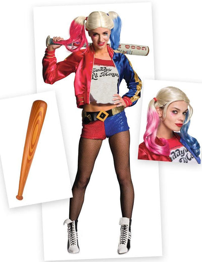 Komplet kostima i dodataka Harley Quinn za žene