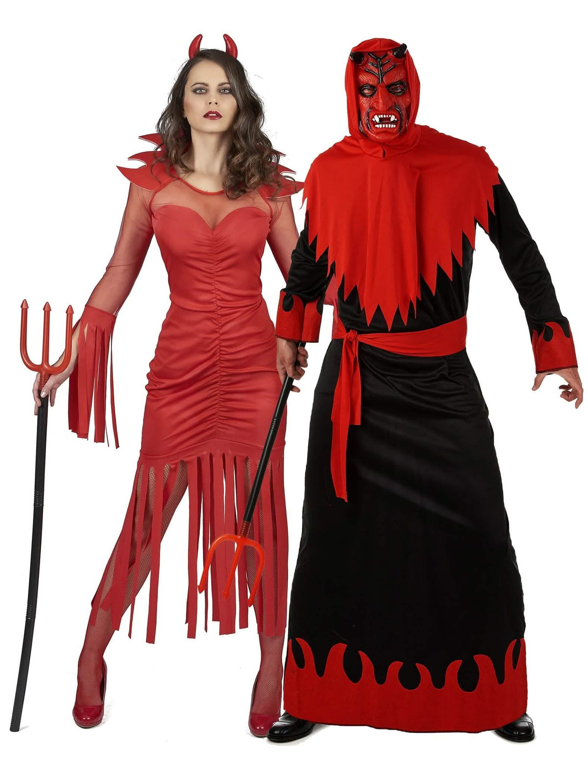 kostim za parove odraslih đavolski demon