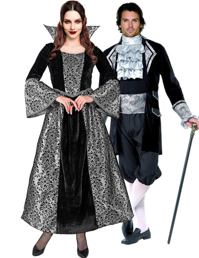 Barokni vampirski kostim za par za odrasle