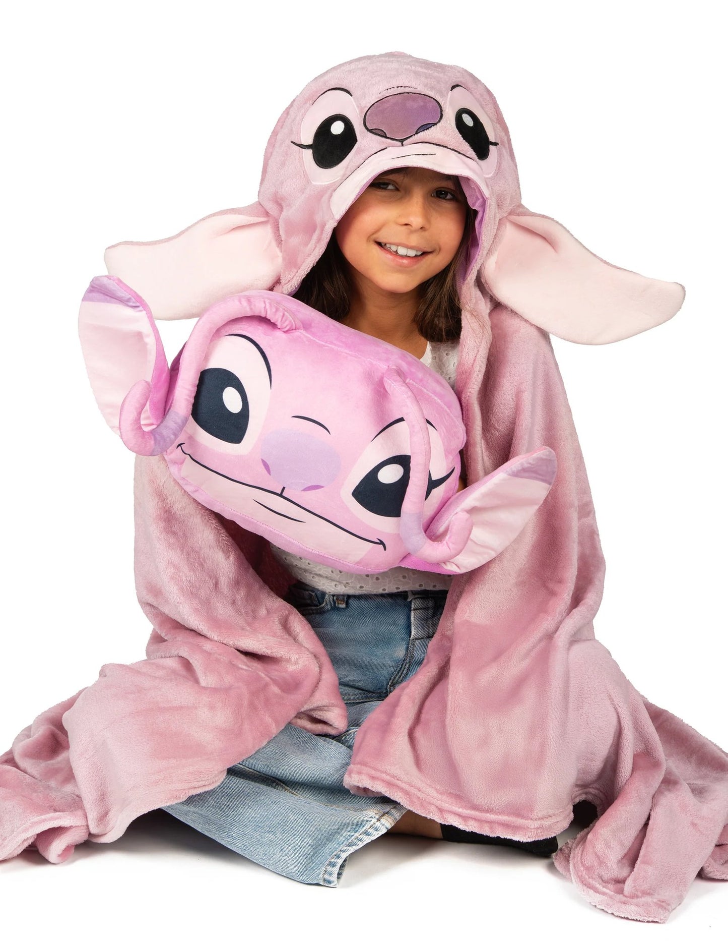 Kit plaid polaire et coussin Angel™