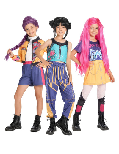 Grupni kostim lovkinja na demone K-pop za djecu