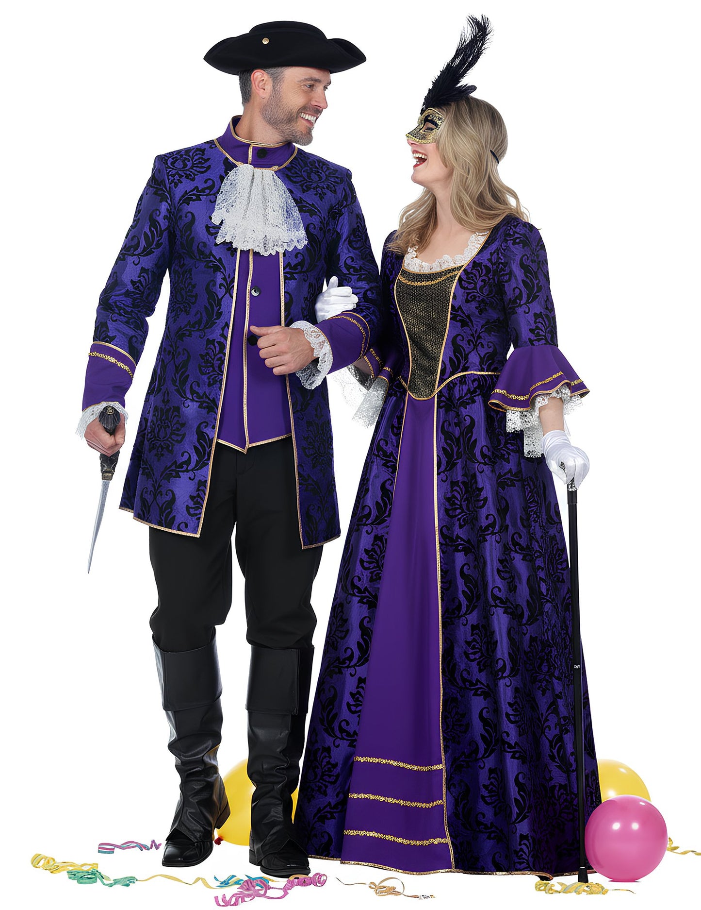Kostim za odrasle baroknog para markiza