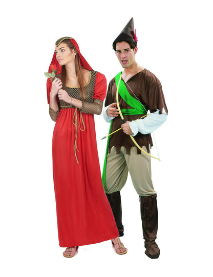 Kostim za par: princeza i Robin Hood