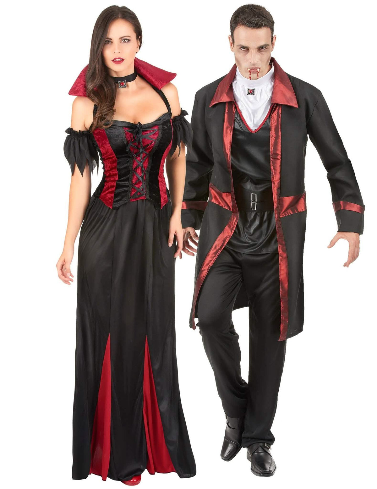 Elegantni vampirski kostim za par za Noć vještica, odrasli