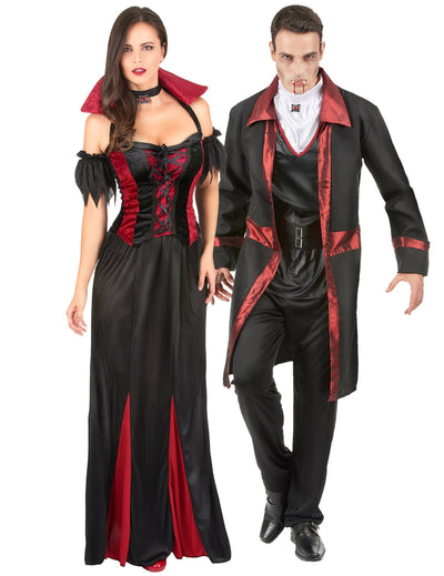 Elegantni vampirski kostim za par za Noć vještica, odrasli