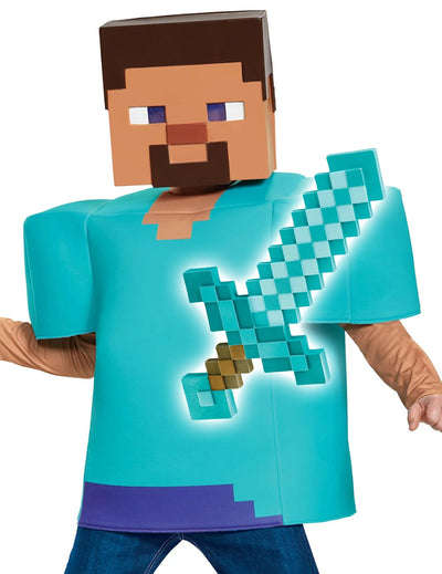 Komplet kostima Steve i mač Minecraft™ za djecu