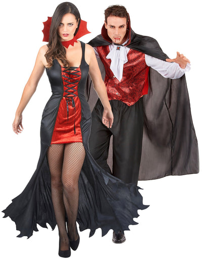 Parovi vampirski kostim za odrasle za Halloween