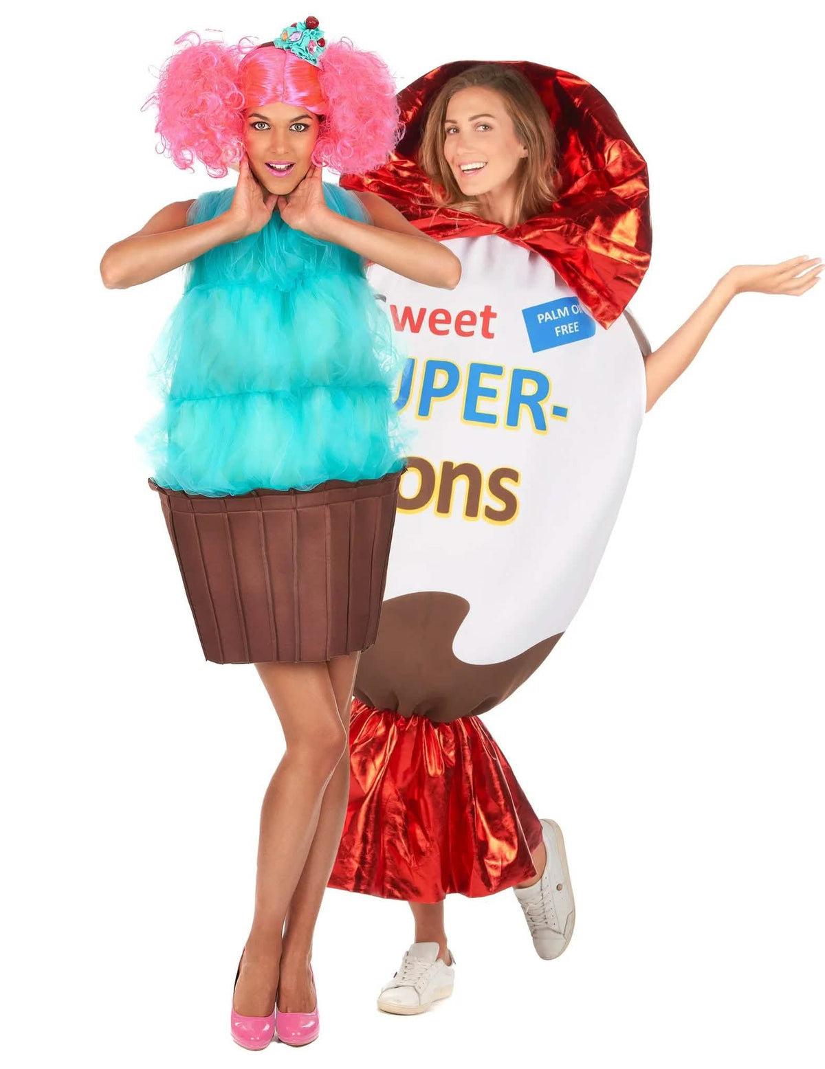 Super kola i cupcake kostim za par odraslih